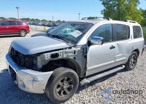 2004 Nissan Pathfinder Armada Se Off-Road from USA, damaged, VIN 5N1AA08BX4N721339